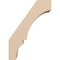 Ekena Millwork 5-inch W x 10-inch D x 14-inch H Balboa Rough Cedar Woodgrain TimberThane Knee Brace, Primed BRCUR05X10X14BOARCPR - alternate 2